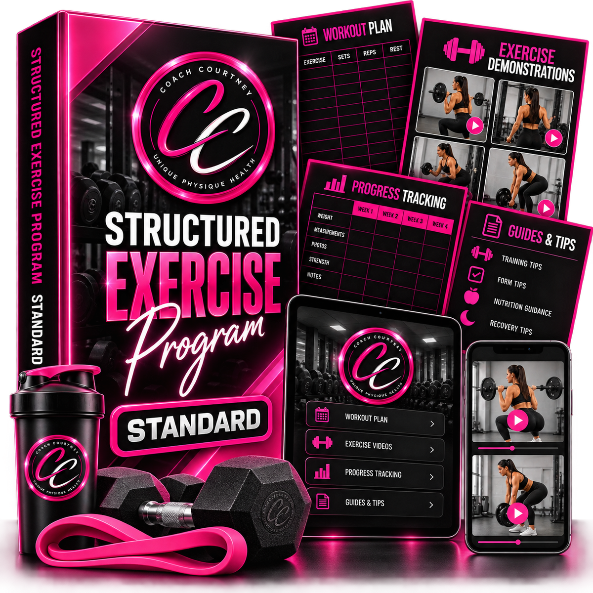 Structured workout plan